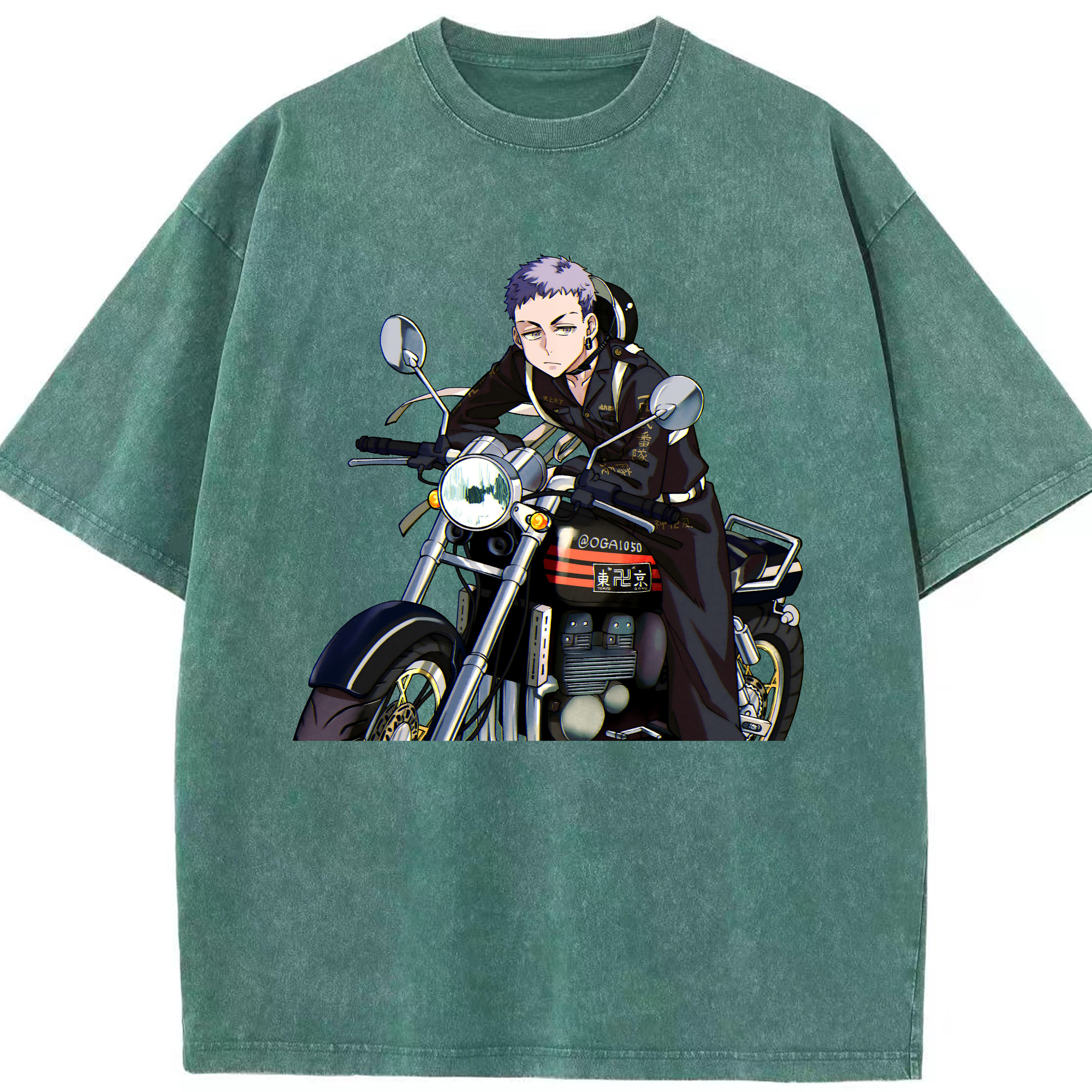 （画像用） 東京リベンジャーズ Tokyo Revengers 綿100% ヴィンテージ風 半袖Tシャツ（フロントプリント）